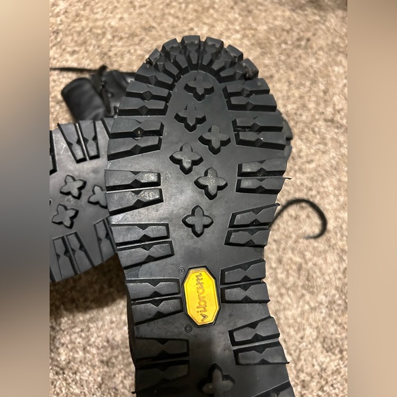 MATTERHORN MEN'S BLACK LEATHER 200 GRAM 1949 BOOTS Insulated 6.5W Made In USA - Picture 10 of 11